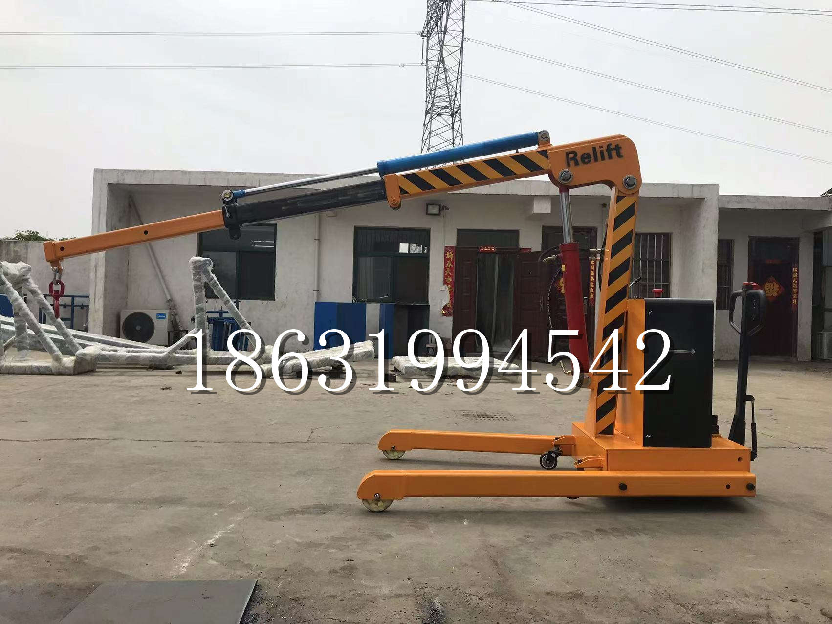 斗南镇久征定做3吨三轮随车吊 农用园林绿化移树吊 平板工程用小吊机