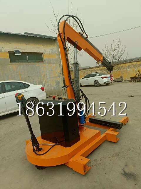 斗南镇自卸车厢随车吊 自制轮式四不像起重机 四驱平板吊 5吨 贵盛